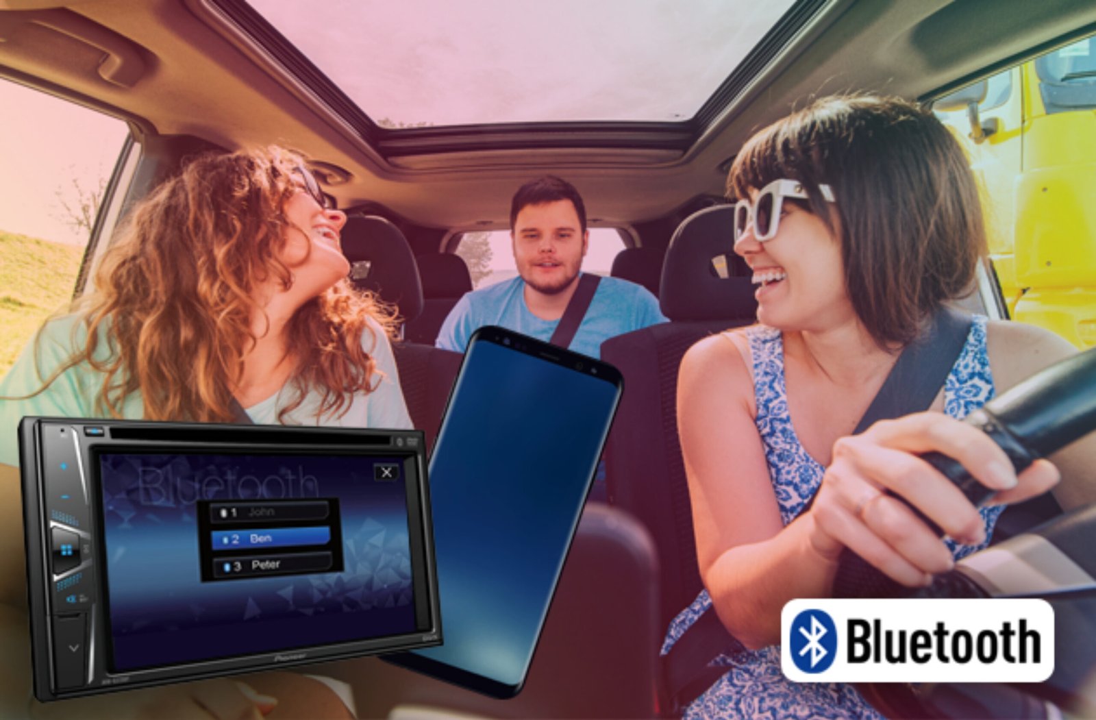 1 AUTORADIO AVH-G225BT PIONEER