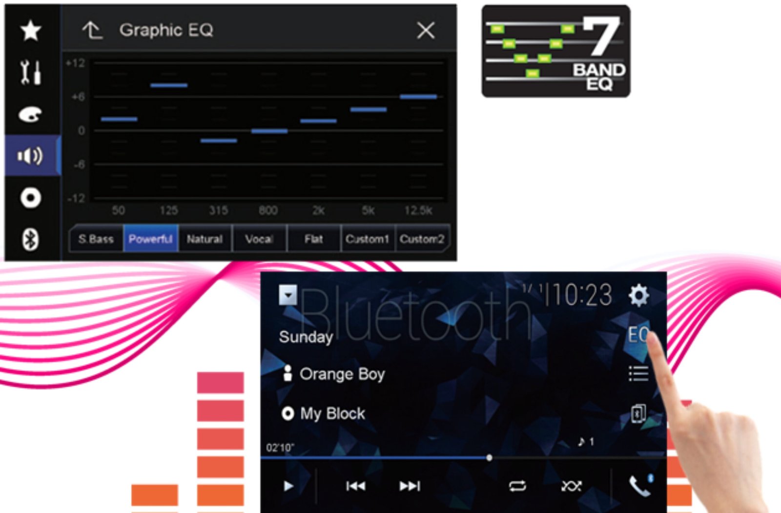 2 AUTORADIO AVH-G225BT PIONEER