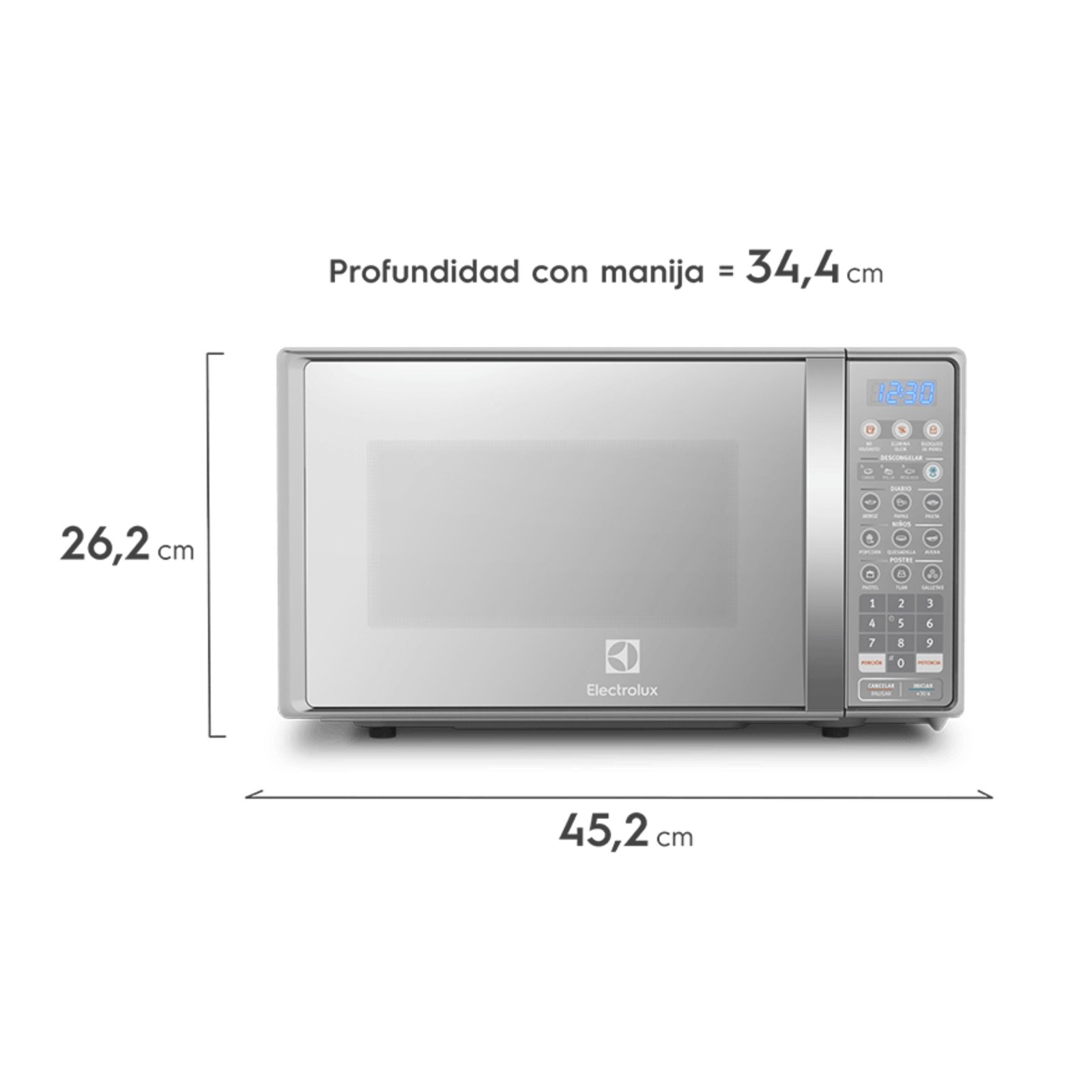 55 MICROONDAS ELECTROLUX 20L EMDO20S3GSEUG