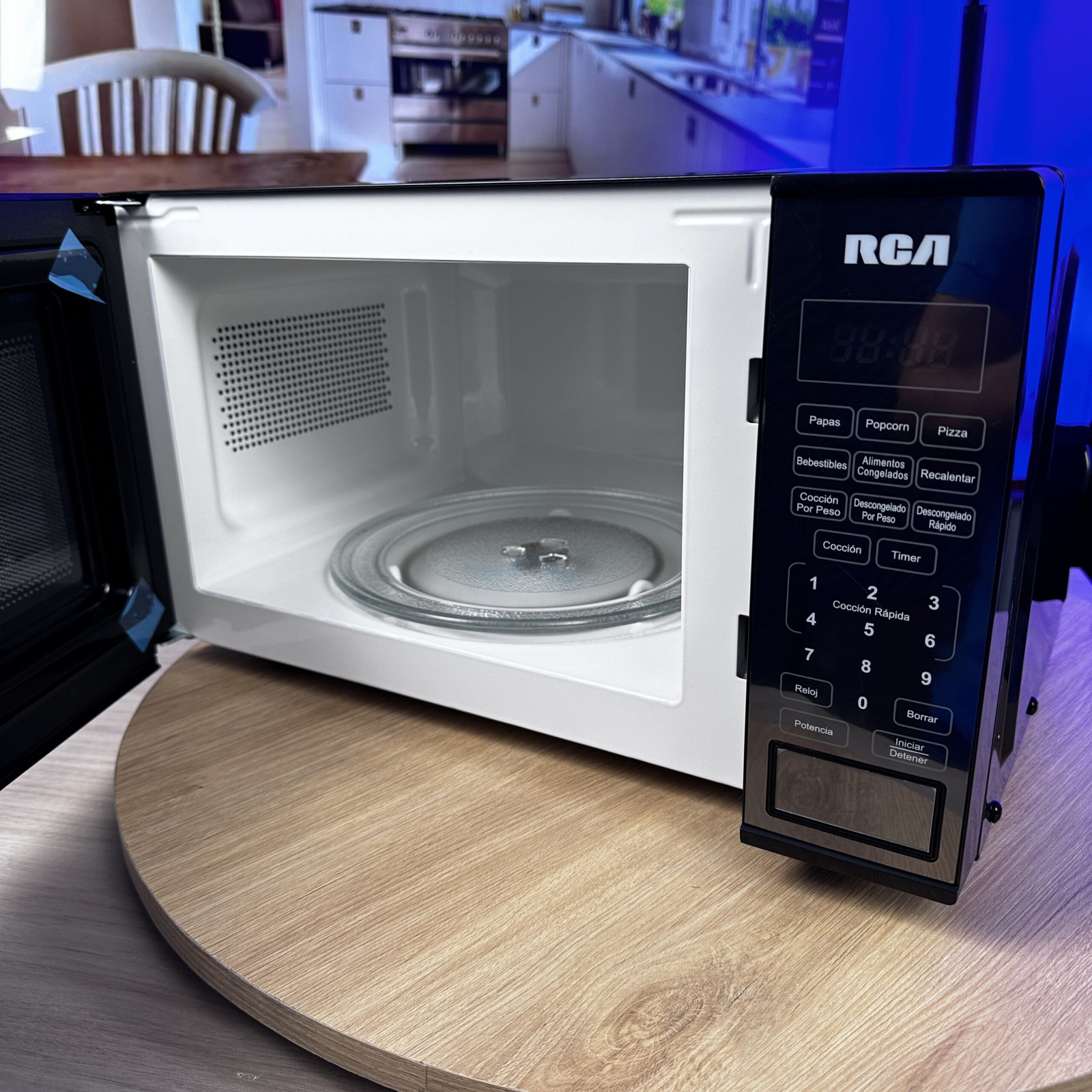 72 MICROONDAS 20LT RCA NEGRO WINDOW DOOR