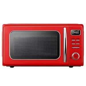 MICROONDAS RCA 20LY ROJO WINDOW DOOR