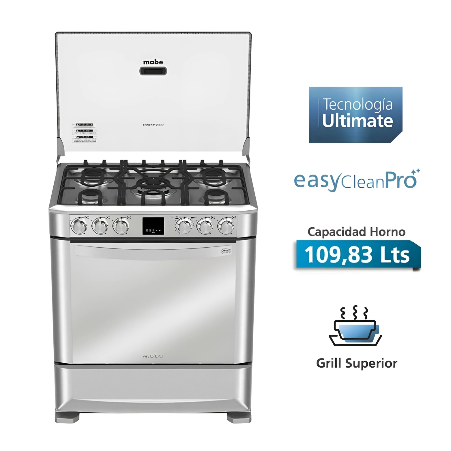 COCINA A GAS MABE EM7670FX1 76 CM 157