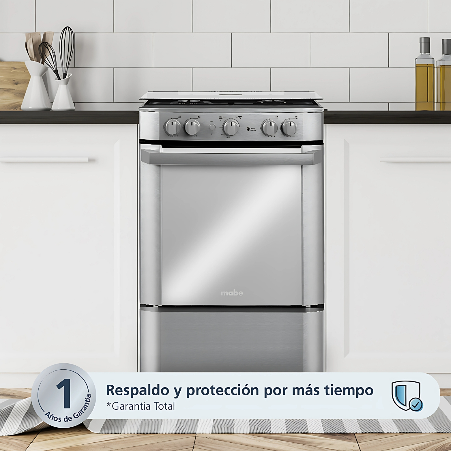 COCINA DE PISO MABE 60 CM A GAS INOX – EM6060FX3 72