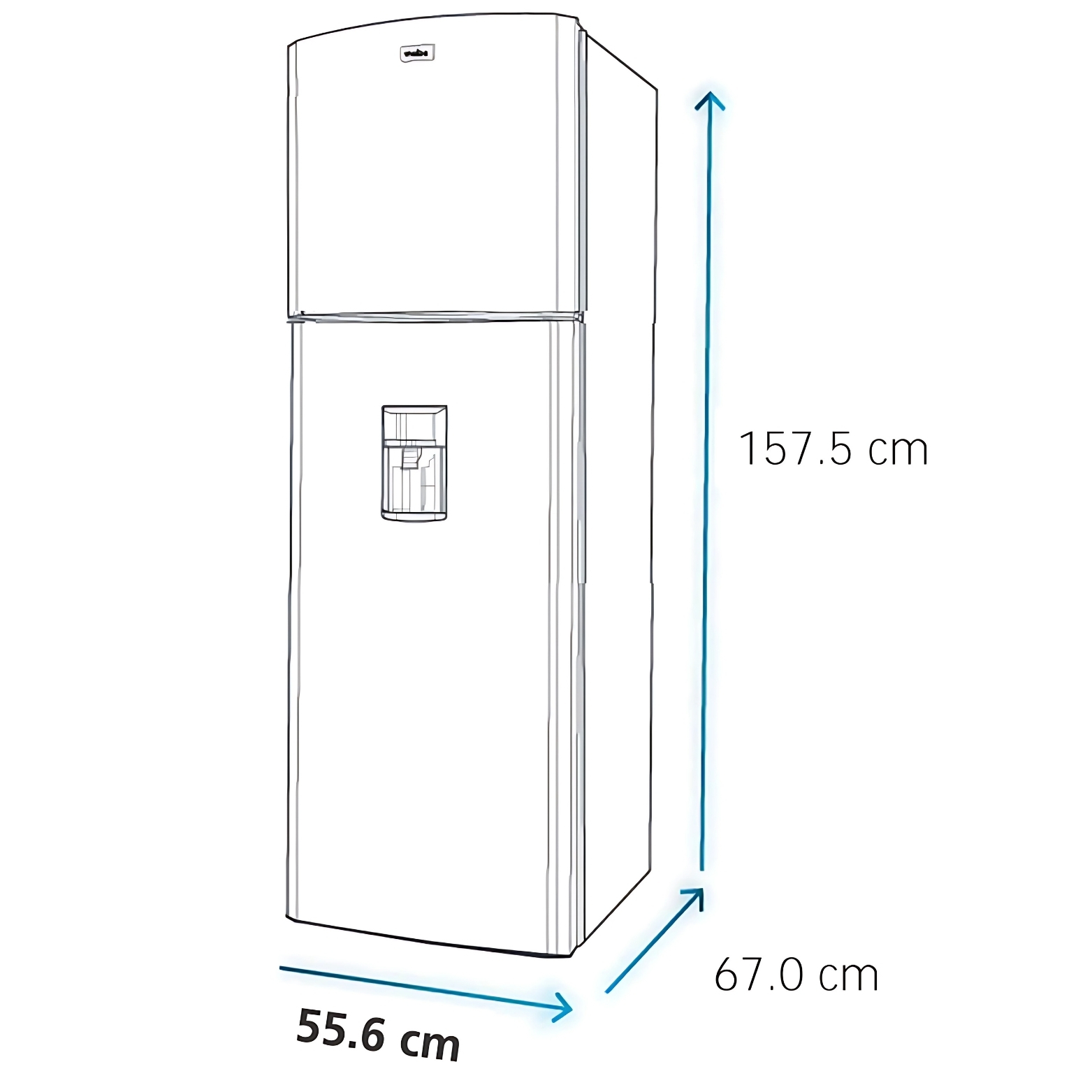 REFRIGERADORA MABE NO FROST 244L GRAFITO – RMA244PJEG 6