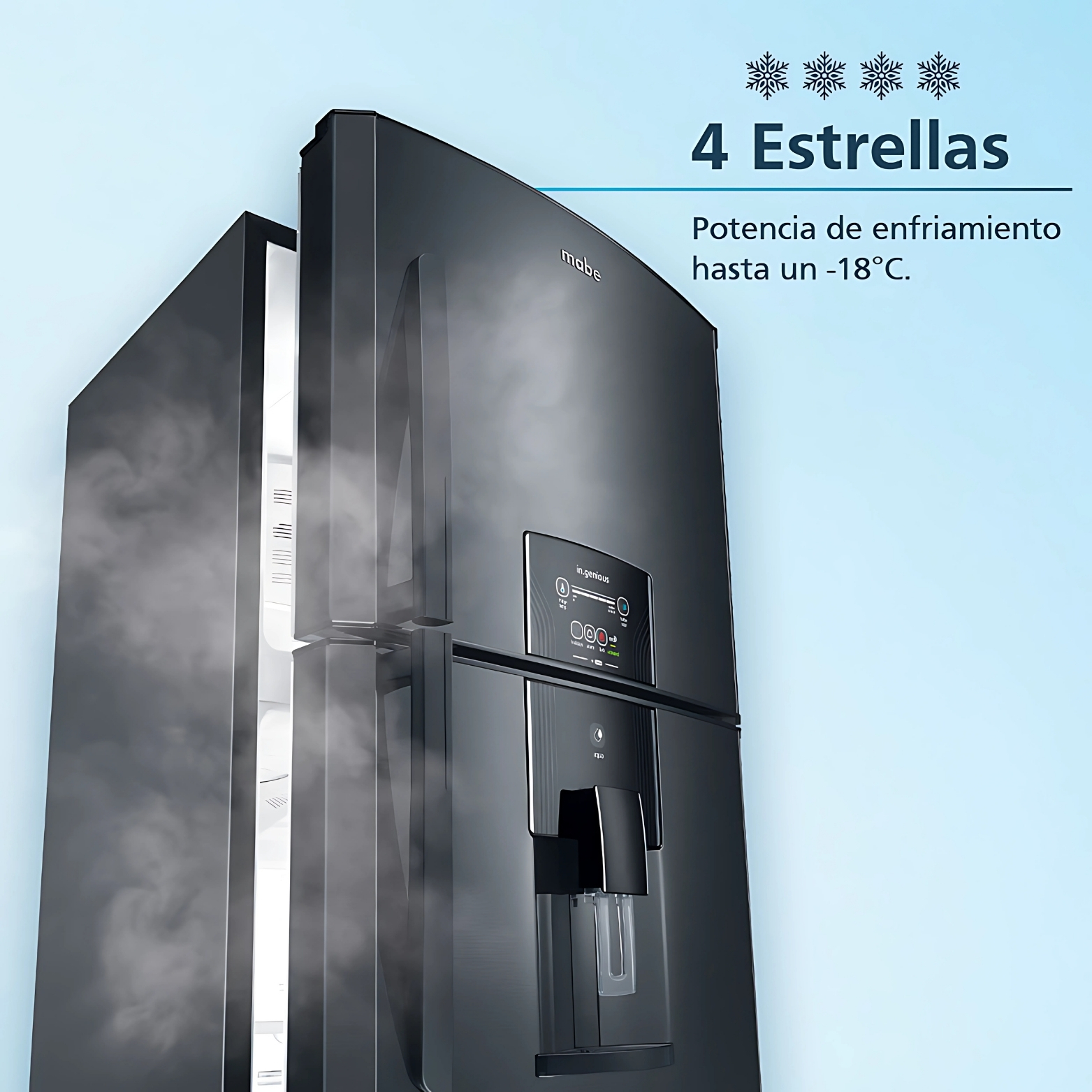 REFRIGERADORA MABE NO FROST 9